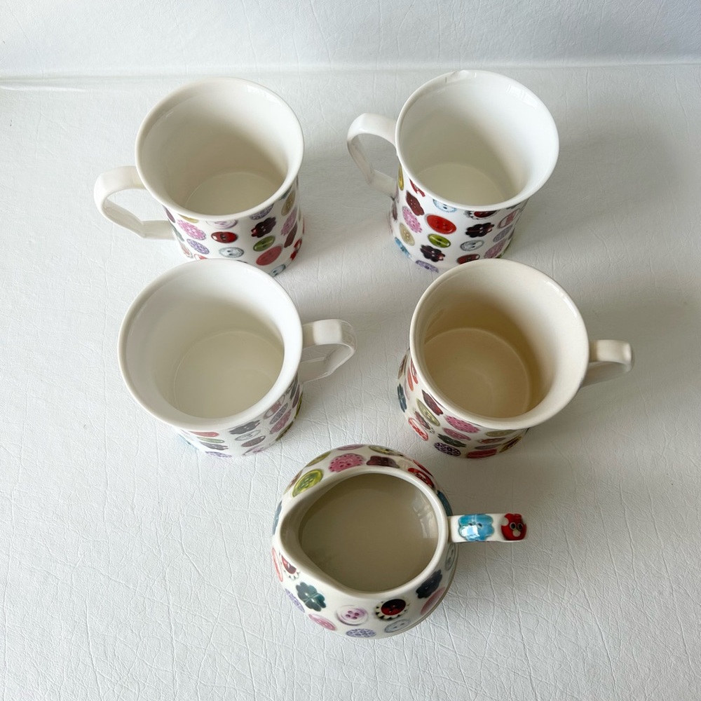 Avoca Ireland 6pc Set “Buttons” - Picture 2 of 4